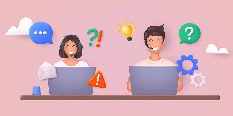 Đánh giá dịch vụ hỗ trợ khách hàng khi liên hệ Hubet